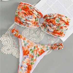Floral Print Bathing suit